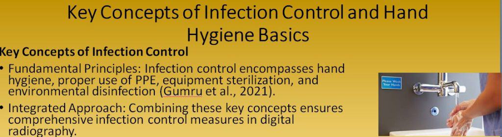 INFECTION CONTROL AND HAND HYGIENE IN DIGITAL RADIOGRAPHY