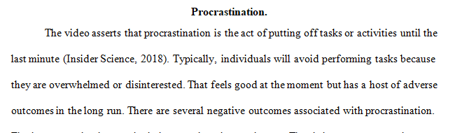 Procrastination is probably the biggest obstacle most of us face in a writing class