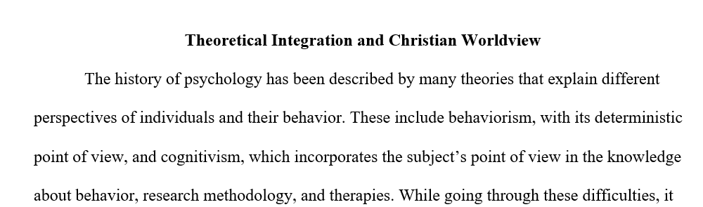 Psychological theories shape behavior and research directions within historical contexts