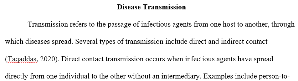 The mechanisms of how infectious agent causes disease