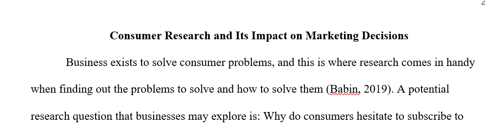 Business is about solving customer problems