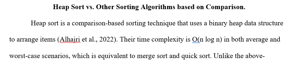Comparison-based sorting algorithms