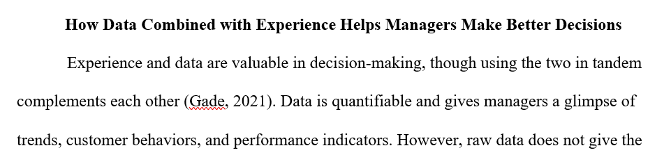 Do you think companies rely too heavily on data