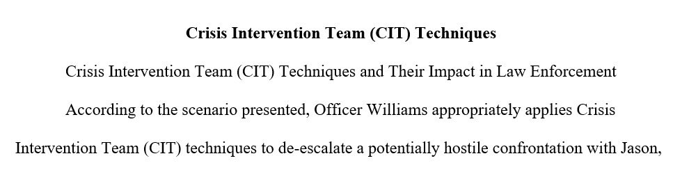 Officer Williams is dispatched to a call about a 28-year-old man