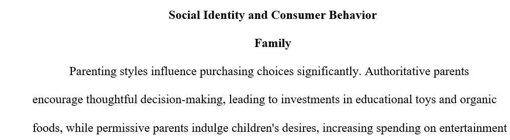 Social and Cultural Identity