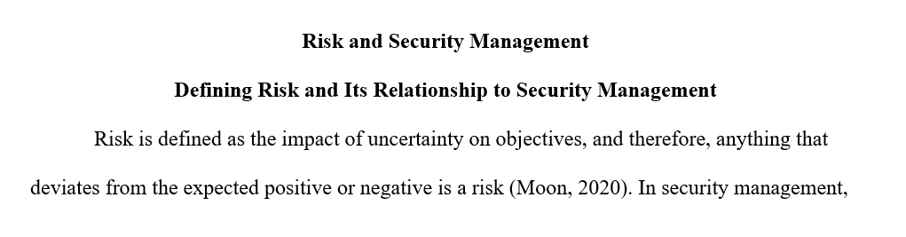 What are some of the fundamentals of risk management